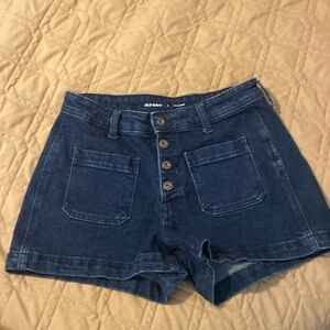 Old navy high waist denim shorts 6